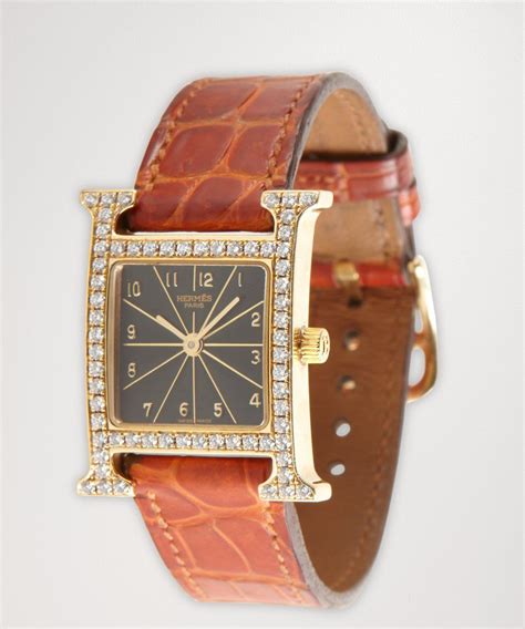 hermes watch men diamond